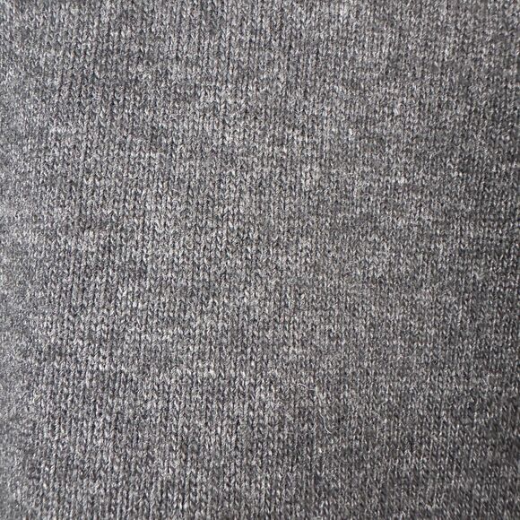 Benedetta B Merino Wool Cashmere Blend Ruffle Sweater Womens Medium Gray Chic - Picture 8 of 14